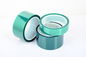 Green Single PET Silicone Tape 0.06mm 180 C Masking Protection Heat Resistant