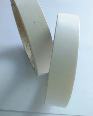 White Color Pe Paper Double Splice Tape With Heavy Stripping Force